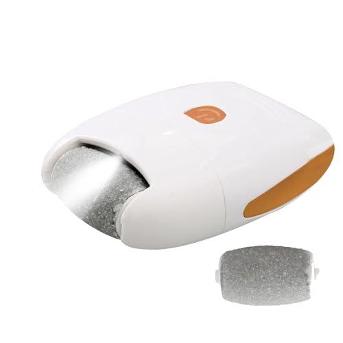 Removedor de callos eléctrico, dispositivo recargable de reparación de pies, máquina de molienda de pies ajustable, herramienta de pedicura de pies con 2 velocidades para piel dura y agrietada