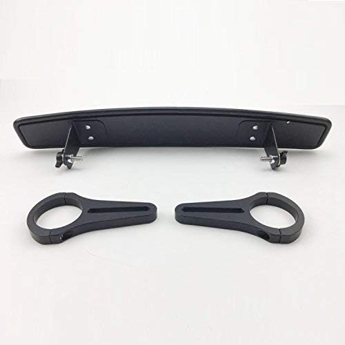 Miniatura 3 de Espejo retrovisor de carrera de 15 pulgadas de ancho espejo convexo con abrazadera de 1.75 pulgadas para ATV UTV Polaris RZR800 1000 XP900 1000 S