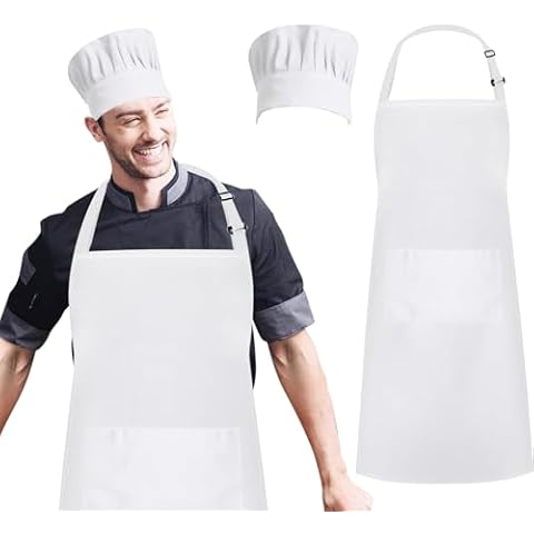 Tablier AIBAOBAO avec Toque Cover