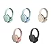 Fiauli Wireless Bluetooth Headset,HiFi Foldable Intelligent Noise Reduction Adjustable Wireless Headset,Bluetooth-compatible 5.1 Stereo Over Ear Headphone for Sports Travel Beige Fiauli Wireless Bluetooth Headset,HiFi Foldable Intelligent Noise Reduction Adjustable Wireless Headset,Bluetooth-compatible 5.1 Stereo Over Ear Headphone for Sports Travel Beige