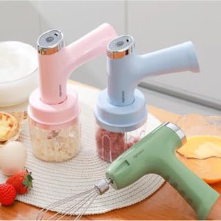 Mini Batedeira Elétrica Portátil Mixer De Mão Recarregável!