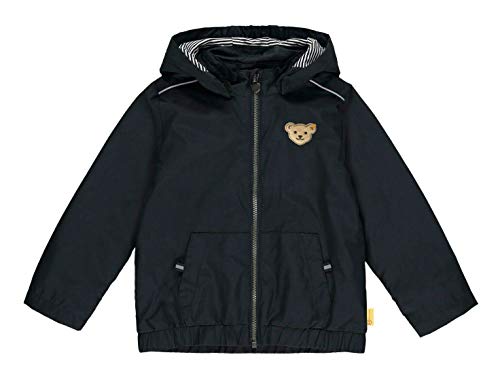 Steiff Regenjacke Giacca Impermeabile, Blu Navy