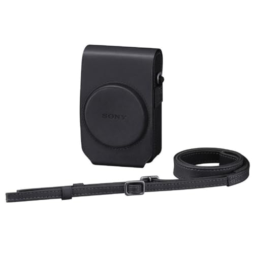 Funda Sony LCSRXG/B para cámara RX100 negra