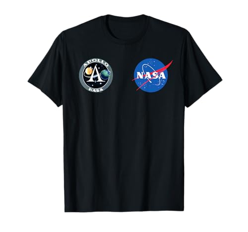 Apollo 11 Front and Back Design NASA Moon Program T-Shirt