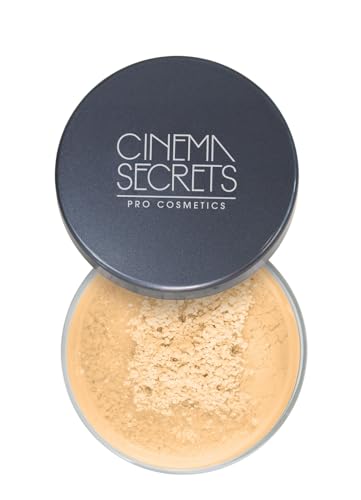 Cinema Secrets Ultralucent Setting Powder- Talc-Free Loose Mineral Powder for All Skin Types, Oil Control, Shine-Free Finish, Breathable & Moisture-Resistant Formula, Organic Ingredients