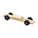 DIY Pinewood Derby Car Kit, Makes 6