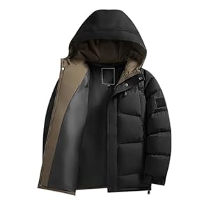 Veste d'hiver pour homme - Veste d'hiver pour le travail - Veste de ski - Veste de randonnée - Veste d'extérieur - Manteau d'hiver pour homme - Parka d'hiver - Veste de travail - Veste de snowboard
