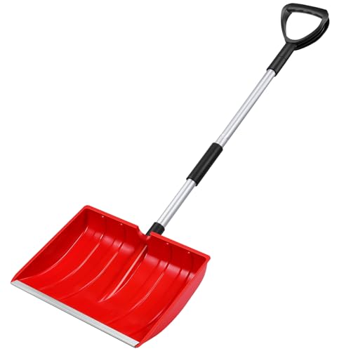 PAMINGONO Large Collapsible Snow Shovel Adjustable Handle