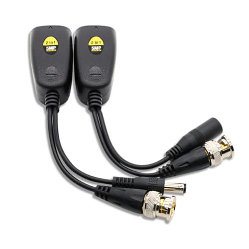 BNC to POE Adapter Twisted Pair Transmitter Video Balun Transceiver Transmitter AHD/CVI/TVI/CVBS Parts