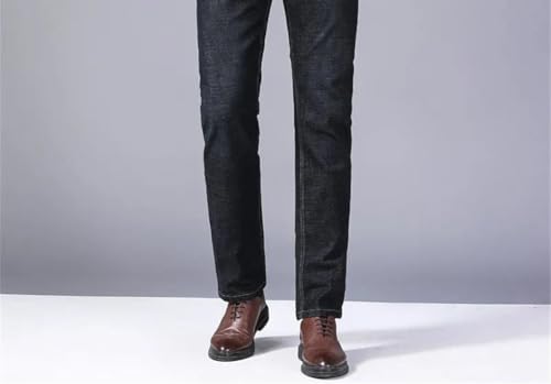 Men's Loose-fit Jeans, Versatile Business Casual Trousers, Comfortable Pants for All Seasons3