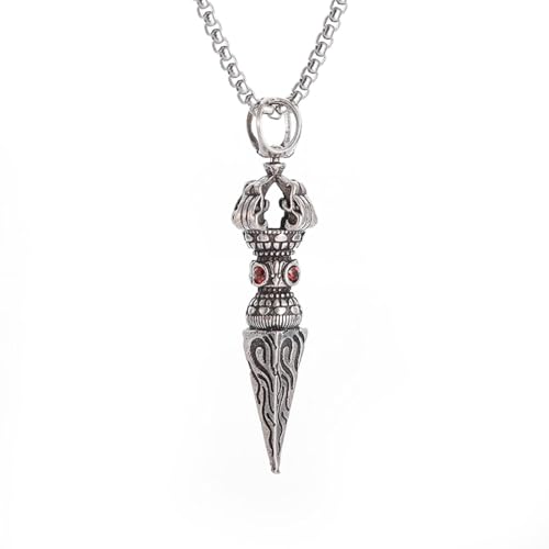 Collier Vajra bouddhiste symbole de force et protection spirituelle