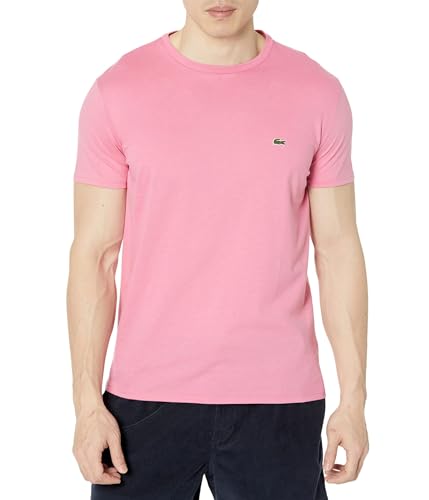 Image of Lacoste Men's Short Sleeve Pima Jersey Crew Neck Tee