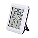 Cyrank 2Pcs Digital Hydrometer,Indoor Thermometer Room Thermometer Humidity Gauge Digital Thermometer Hygrometer Room Temperature Monitor