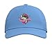 Disney Zootopia 2 Classy -N- Bassy Logo Judy Hopps Costume Adjustable Printed Baseball Hat, Light Blue