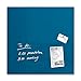 Produktbild SIGEL GL252 Premium Glas-Magnettafel 48 x 48 cm petrol-blau hochglänzend, SGS geprüft, einfache Montage, incl. 3 Magnete, Artverum