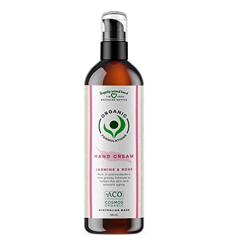 Organic Formulations Jasmine & Rose Hand Cream 125mL