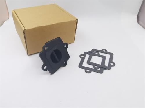 Placa de admisión de válvula de carburador para Yamaha Jog 50cc y caja de lengüetas de admisión 3