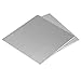 MoUnw 304 Stainless Steel Sheet, 1mm Thick, 300mm x 300mm, for DIY Projects and Mechanical Cutting