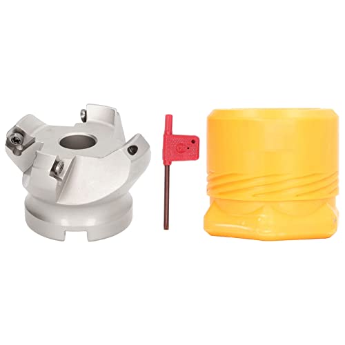 Respicefinem Firm Fixing Face Milling Cutter 12. 0×10. 0×10. Face Mill CNC Milling Cutter Flutes Lathe Cutting Tool Accessory Set Kit for Sekt1204 Face Milling Cutter Lathe Face