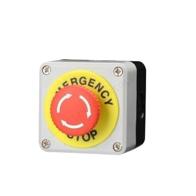 Boîte d'indicateur de bouton avec warning circle pour démarreur