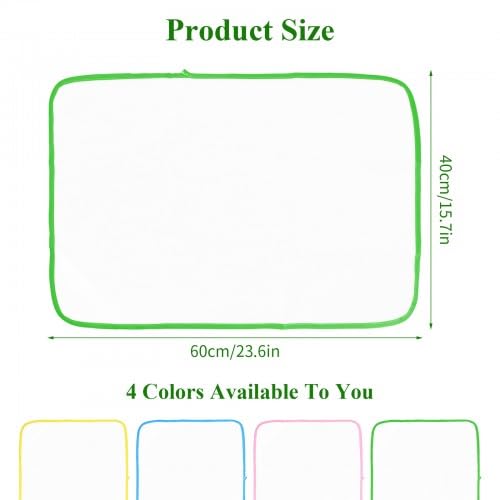 Dokeno 4 Pezzi Panno per Stirare, 40 * 60cm Panno da Stiro a Rete Resistente al Calore Tappetino da Stiro Resistente al Calore per Evitare Danni da Stiratura e lucentezza agli Indumenti Vestiti