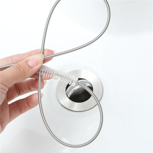 Image of Long Wire Brush sunroof Drain Cleaning Tool for car and Fridge 60-inch X 2 /5 inch,2 Piece