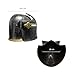 EverJoy Party Adult Templar Knight Helmet with Flip-Up Face Mask – Medieval Crusader Costume Headwear for Halloween, Cosplay, and Dress-Up Events