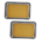 Abaodam 2pièces Dissection Tray Acier avec Base Cire Kit pour Expériences Scientifiques ...