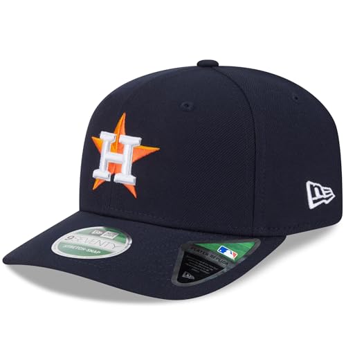 New Era Unisex-Adult MLB Player Replica 9SEVENTY Baseball Team Color Stretch Adjustable Snapback Hat One Size Fits All - Houston Astros - Navy