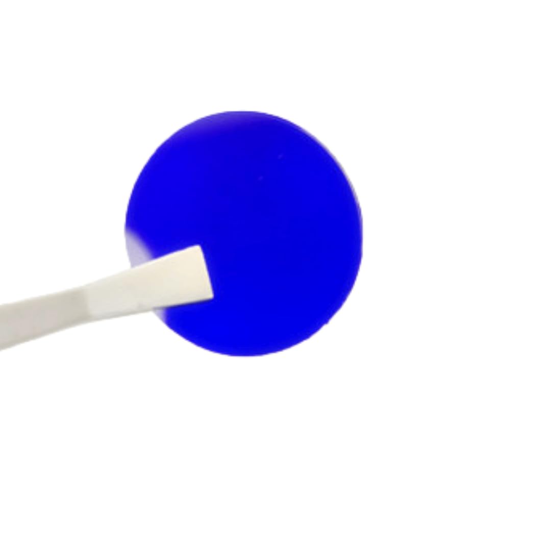 Filtro óptico de Banda Estrecha de 450 NM: Lente de transmisión de luz Azul for fotografía y Aplicaciones ópticas(27.5x29x1.0mm)