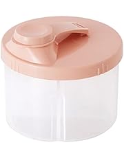 Milk Powder Portioner | Baby Food Dispenser | Leakproof Rotating Formula Dispenser and Snack | Transparent Milk Powder Dispenser - Snack Storage Container for Outdoor Travel