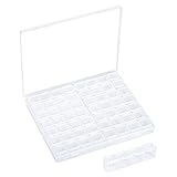 DIAMANTBOX: Die 56-Fächer Diamantbox besteht aus 14 Reihen mit 4 verbundenen Fächern. Jede Reihe von Fächern ist abnehmbar, was sich sehr gut für die Sortierlagerung eignet. 56 kleine Fächer bieten genügend Platz für Diamanten in verschiedenen Farben.