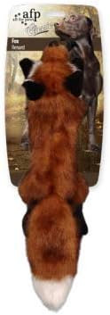 ALL for PAWS Fox Dog Toy with Squeaker 10-inch/ 25 cm, Red, 10 inch