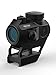 Monstrum Ghost Red Dot Sight | with Absolute Co-Witness Riser Mount | with Shake Awake Illumination | Black