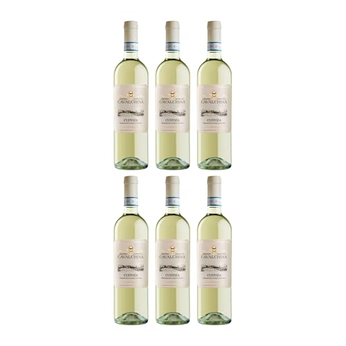 Azienda Agricola Cavalchina Custoza DOC Weisswein weiss trocken Italien inkl. FeinWert E-Book (6 x 0.75 l)