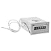 Electromagnetic Counter, High Speed Accurate Convenient Sturdy 6 Digit Pulse Counter for Machinery for Agriculture for Textile for(AC110V)