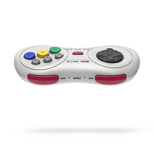 8bitdo Manette sans fils 8 boutons couleur compatible sur Switch Sega Genesis mini & Mega Drive mini Neuf - vue 7