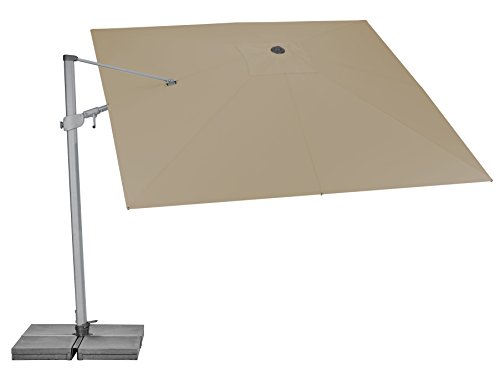 Glatz Sonnenschirm Suncomfort Varioflex 300 x 300 cm