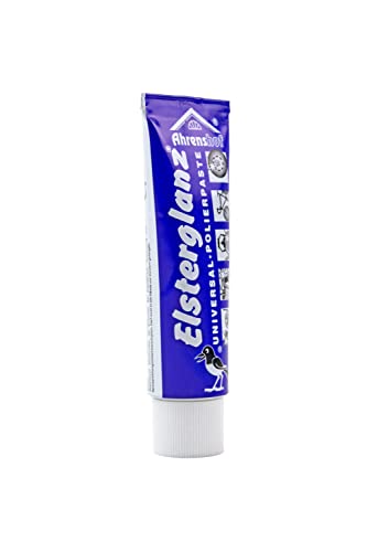 Elsterglanz Universal Reiniger Polierpaste für KFZ, Motorrad, Metall, Tube 40ml