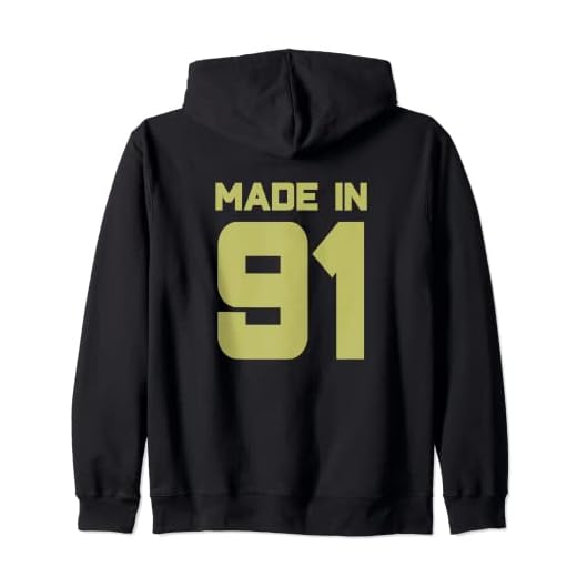 Hecho en 1991 cumpleaños 91 Sudadera con Capucha