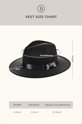 Image of BABEYOND 1920s Gatsby Panama Fedora Hat Cap for Men Gatsby Hat for Men 1920s Mens Gatsby Costume Accessories