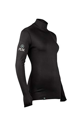 PEAK A COLDPRUF INNOVATION Women's Active Wear Long Sleeve Mock Neck Top, Small