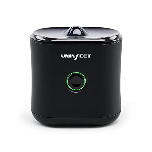 UNINSECT Electric Mosquito Repeller, Portable Quick Charging with Only 2 Hours to Full, Includes 50 Hours Replacement, Mosquito Repellent (Black)
