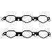 Cheriezing Intake Manifold Gasket Set Compatible for V6 6-Cylinder M272 2721412280 2721412380