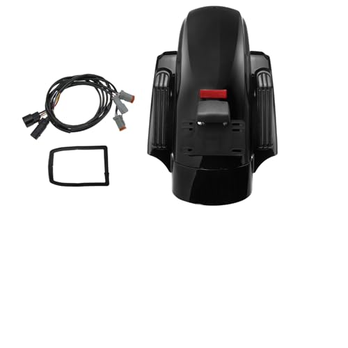 Système de Garde-Boue Moto avec Éclairage LED Intégré Haute Visibilité