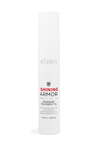Argan Oil Treatment for Color Treated Hair by eSalon - Shining Armor with Nutrient-Rich Argan Oil and Vitamin E (1.69 fl oz)