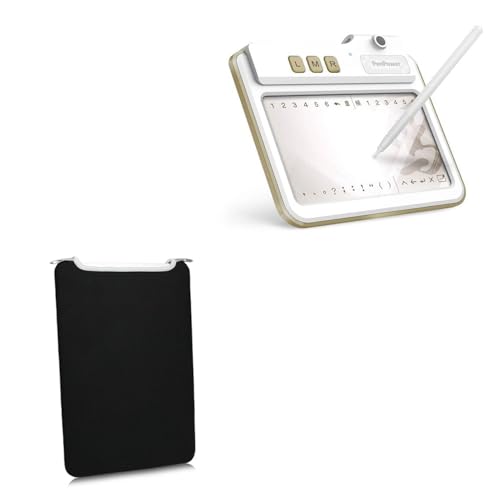 BoxWave Case Compatible with PenPower EZ Go Pro Writing Pad (5 in) - SlipSuit, Soft Slim Neoprene Pouch Protective Case Cover - Jet Black