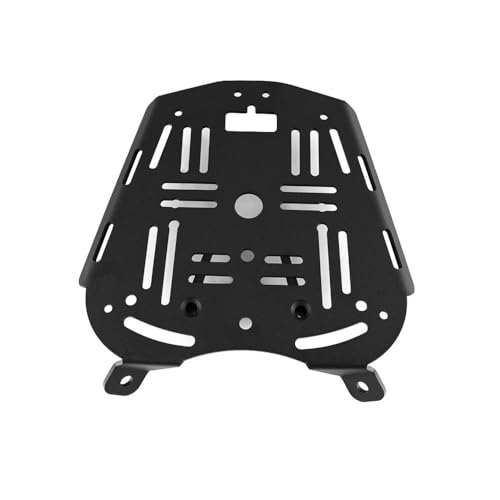 Plaque arrière moto aluminium : fixez votre coffre sur le support pour 368G