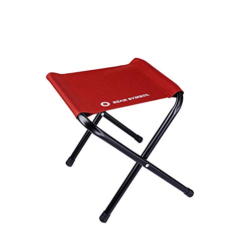Tabouret pliable anti-déchirure et ultra résistant pour camping et loisirs extérieurs