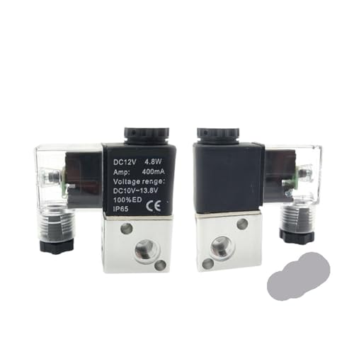 Vanne pneumatique 3V1 M5 AC220V commande de vérin et circuit d'air comprimé - 2